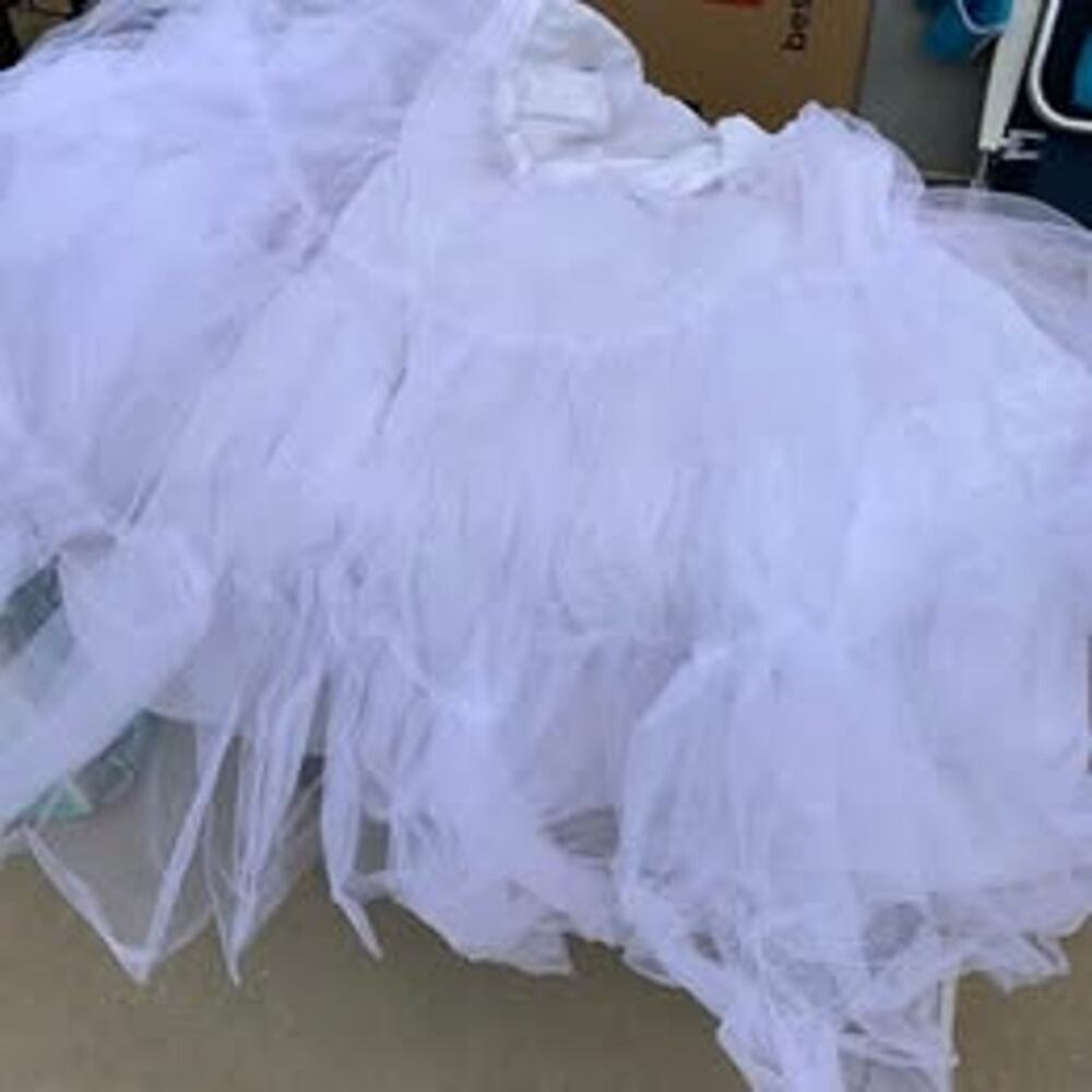 David's Bridal Ballgown Skirt LG